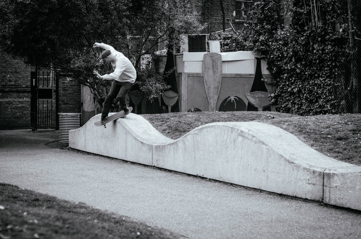 chris morgan back lip wavy ledges london skateboarding graphic design photo bryce campbell