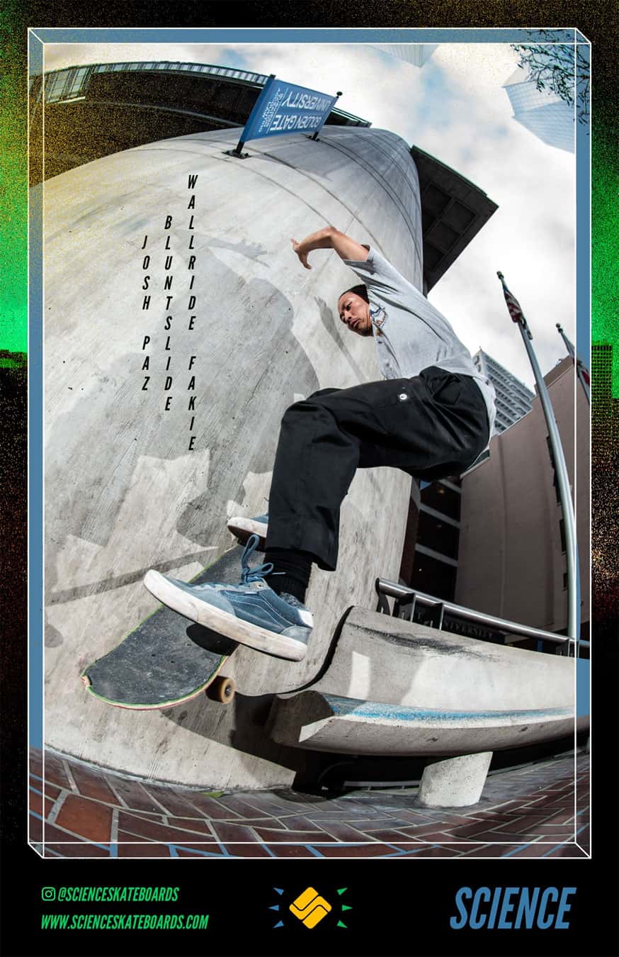 josh paz blunt slide to wallride san francisco skateboarding photography and graphic design by chris morgan creative