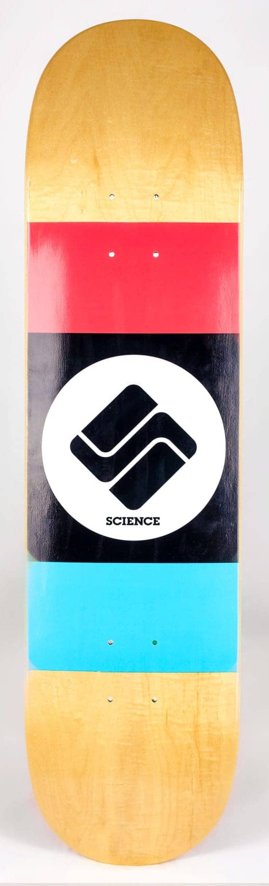 chris morgan science logo skateboard design