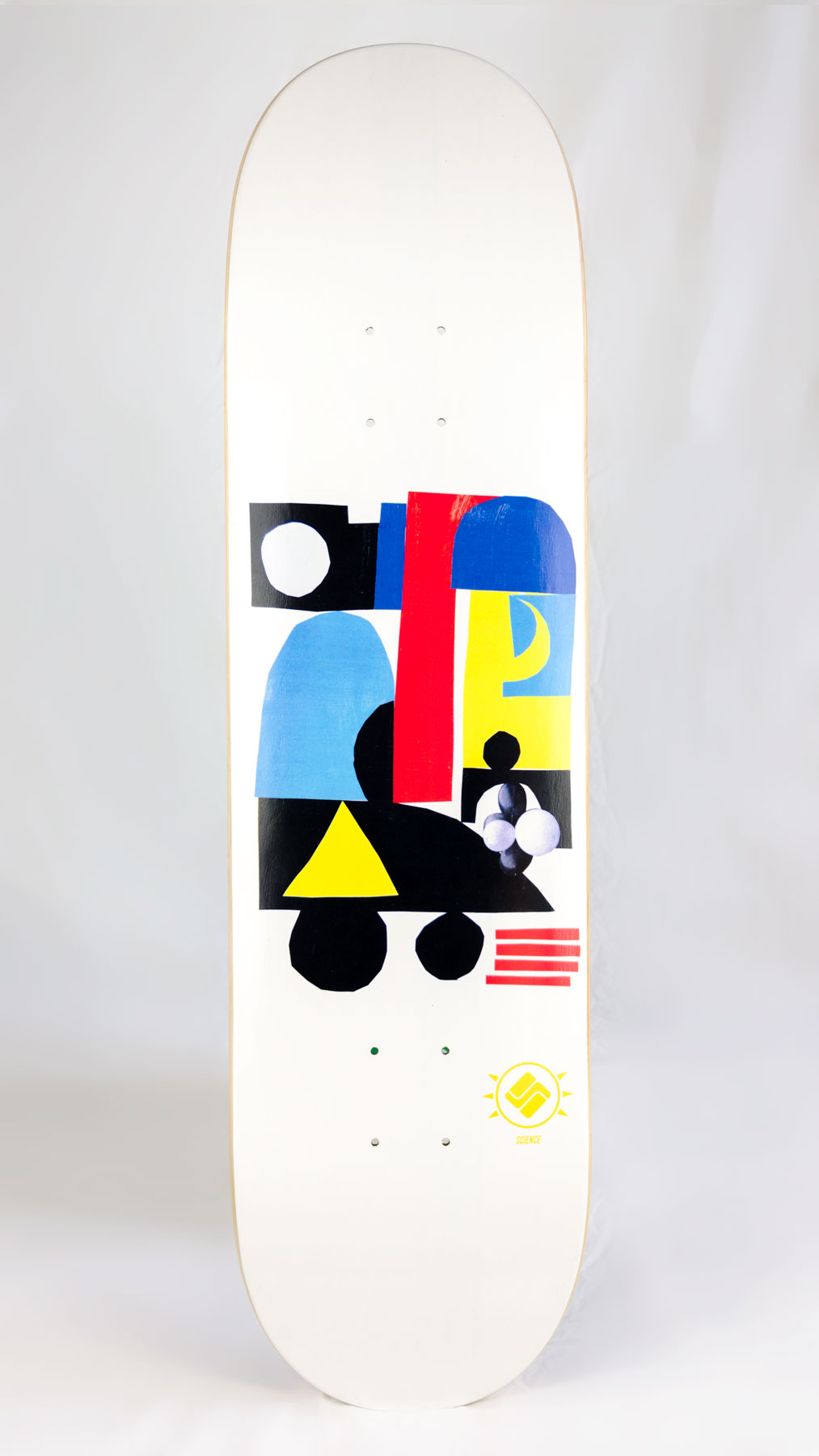 skateboard art charlie coatney collage science skateboards somethin else jazz skateboard graphic