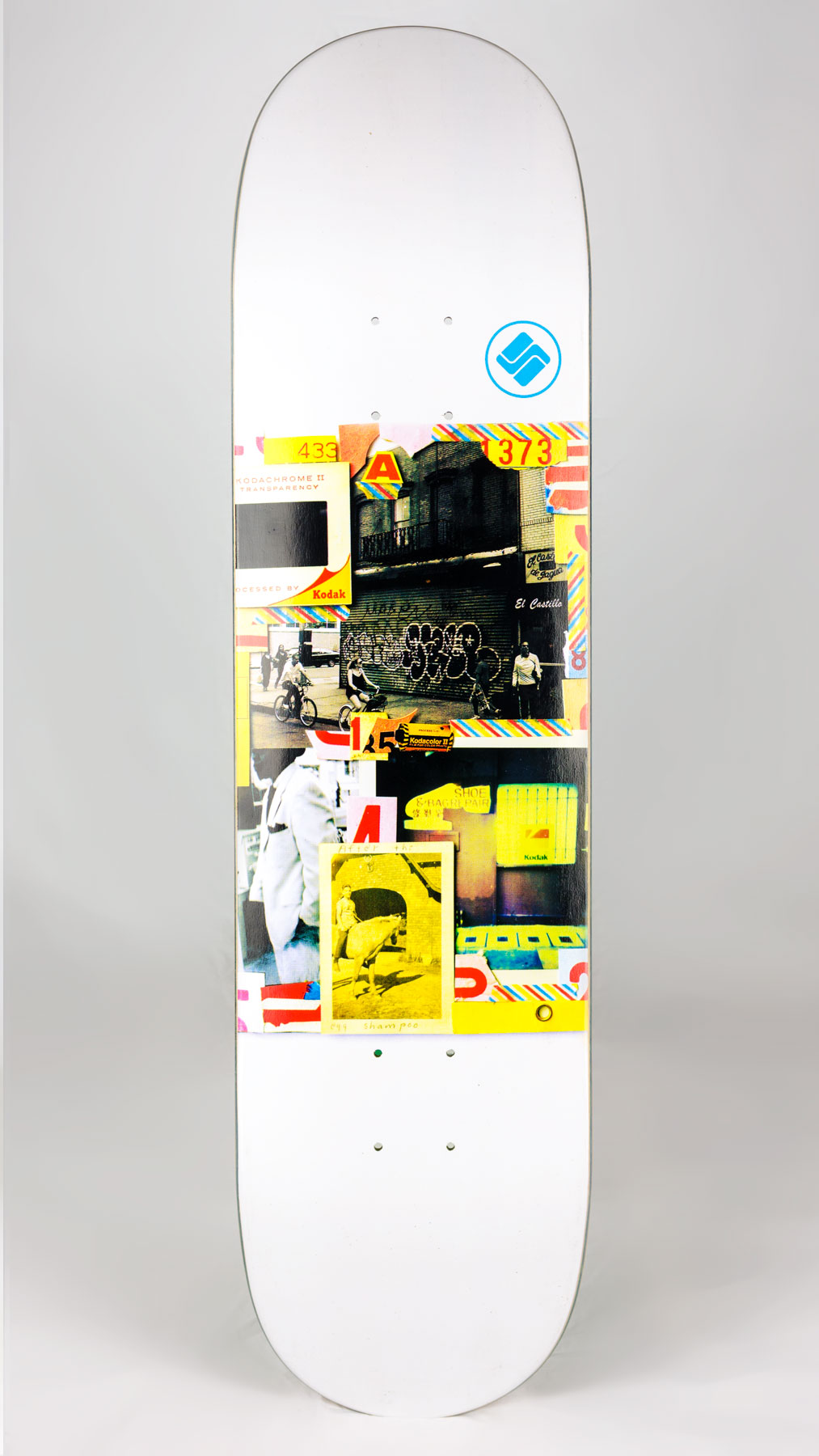 skateboard art shawn whisenant memories sf zine maker artist collage skateboard graphic